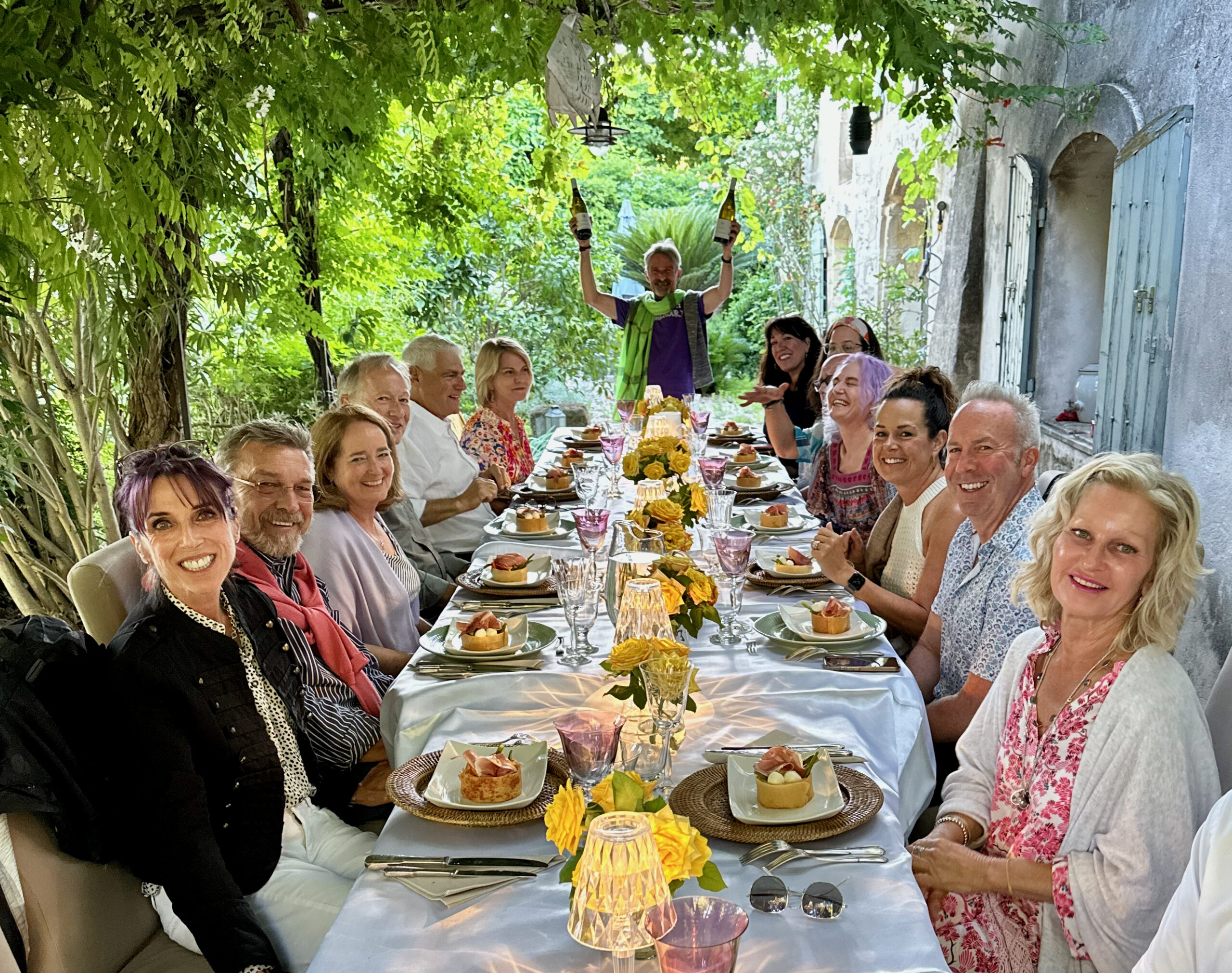 Tour guests with Christy and her guiding team in Provence, France.
